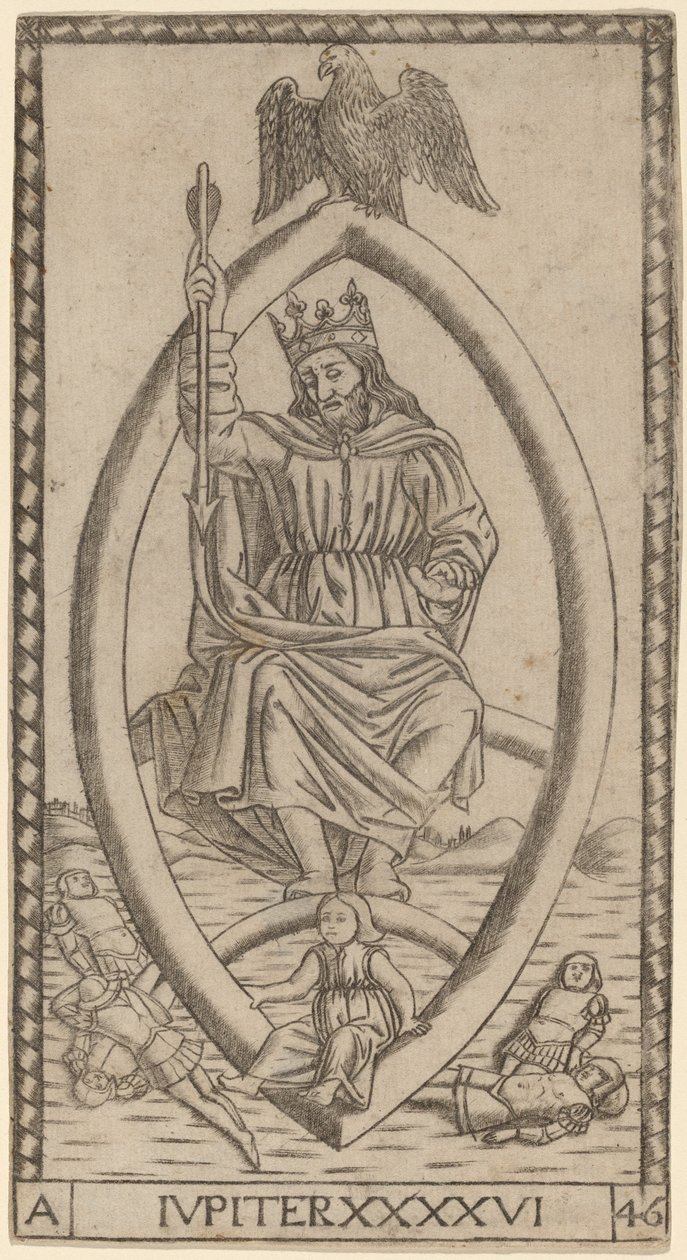 Júpiter (Júpiter) de Master of the S Series Tarocchi