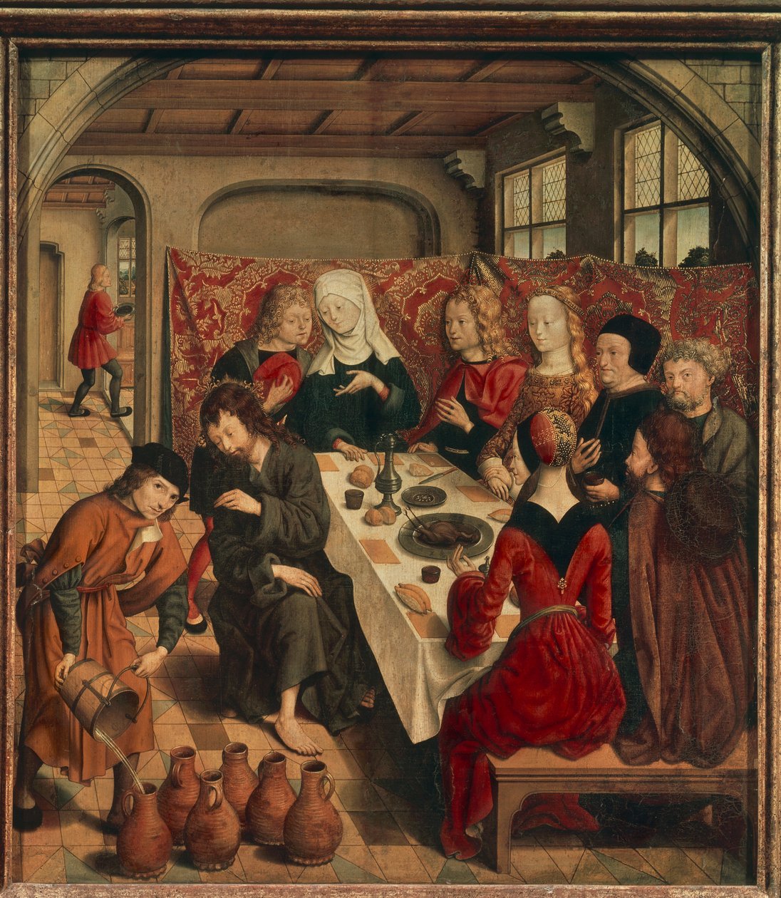 Casamento em Caná de Master of the Saint Bartholomew Altarpiece