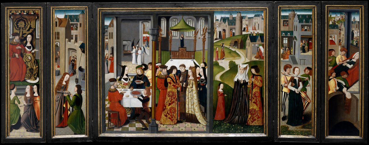 A Vida e os Milagres de São Godelieve. de Master of the Saint Godelieve Legend