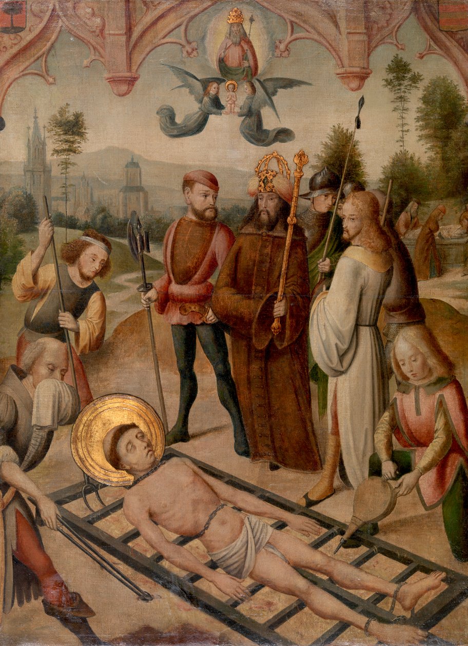 Martírio de São Lourenço de Master of the Saint Ursula Legend