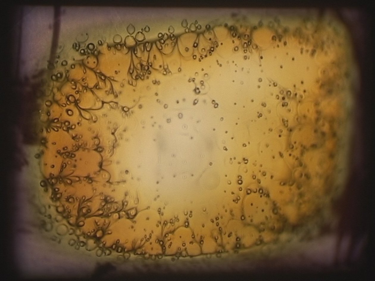 Barbarossa, 2002 (projetor de vídeo e projetor de diapositivos simulado) de Mat Collishaw