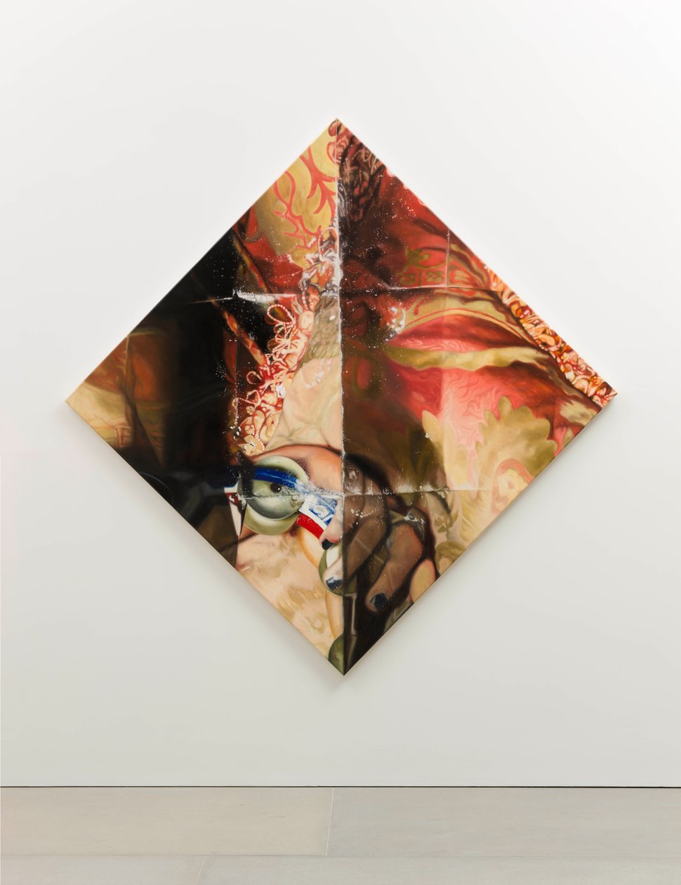 Fruto Proibido, 2012 (óleo sobre tela) de Mat Collishaw