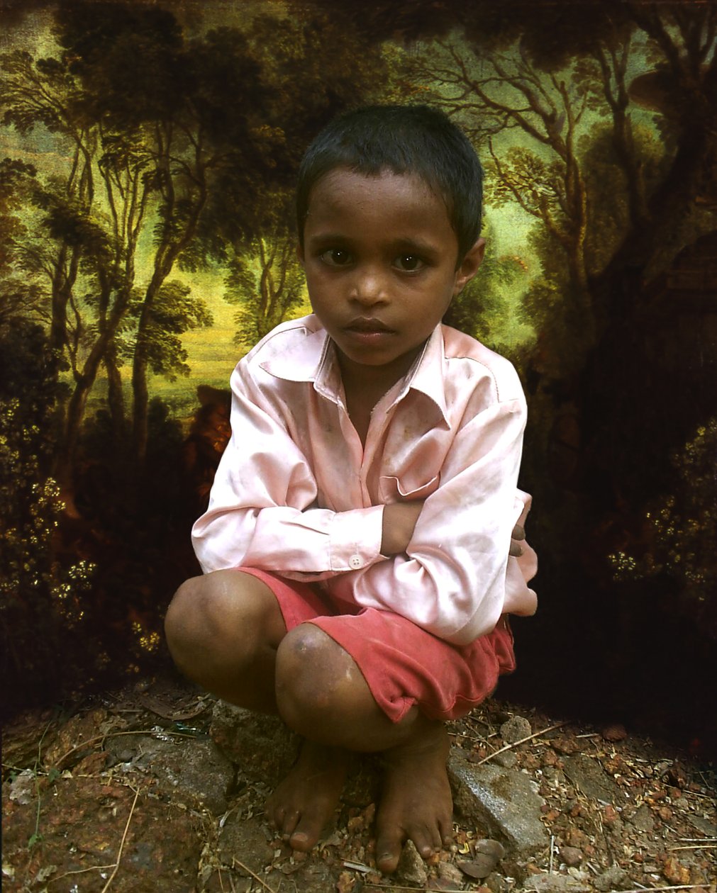 Idle Young 1, 2005 (C-type photographic print) de Mat Collishaw