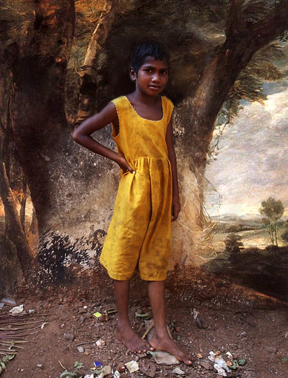 Idle Young 4, 2005 (impressão fotográfica tipo C) de Mat Collishaw
