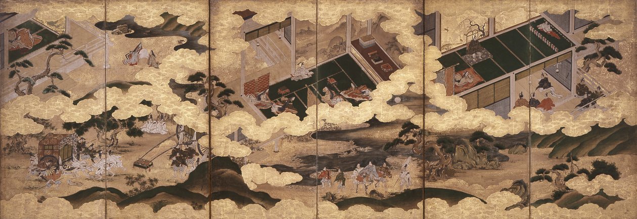 Contos de Genji de Matabei Iwasa