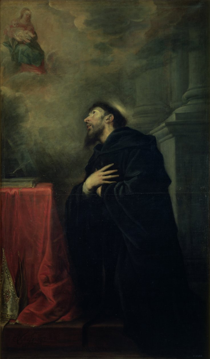 Santo Agostinho, 1663 de Mateo Cerezo
