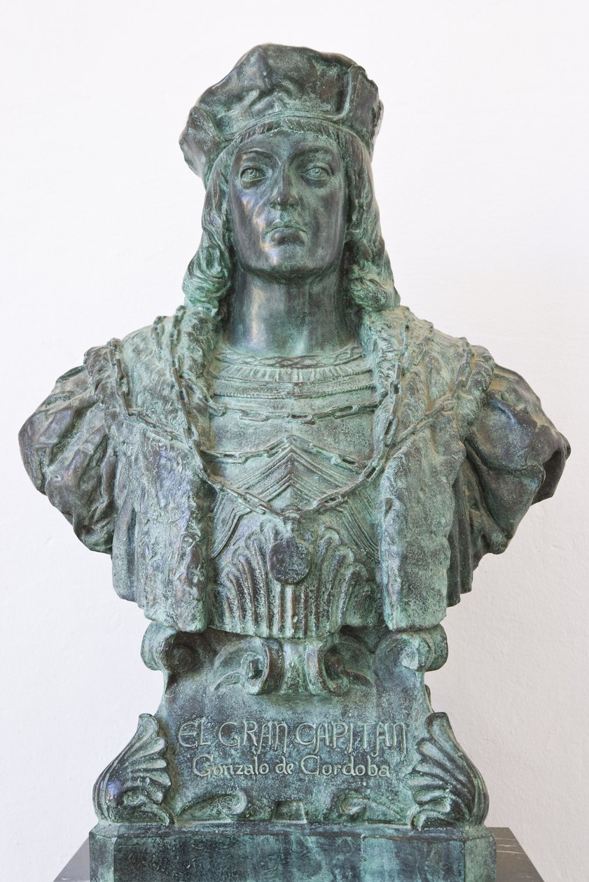 O Grande Capitão Gonzalo de Córdoba (bronze) de Mateo Inurria
