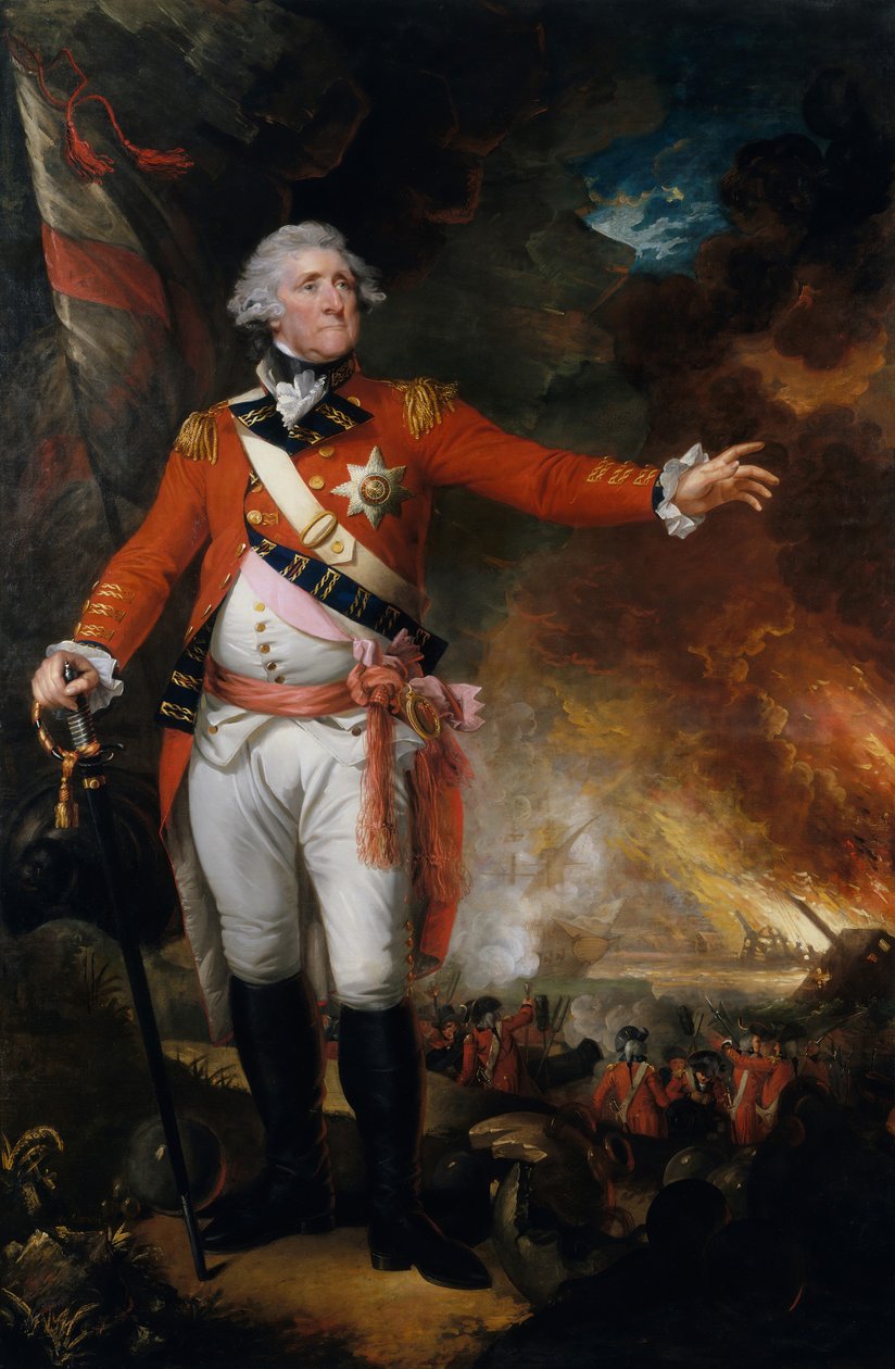 General George Eliott, 1790. de Mather Brown
