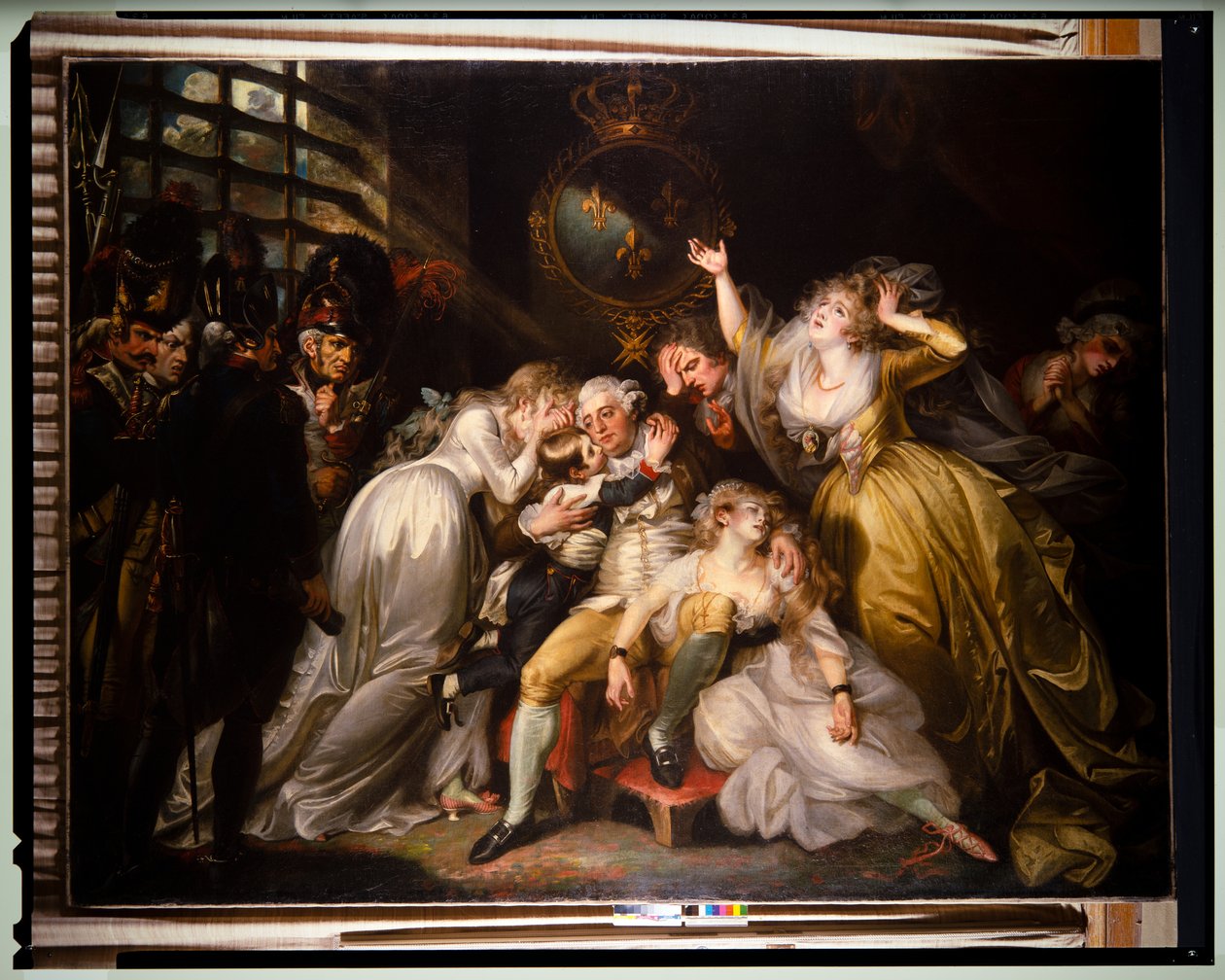 Rei Luís XVI de França (tela) de Mather Brown