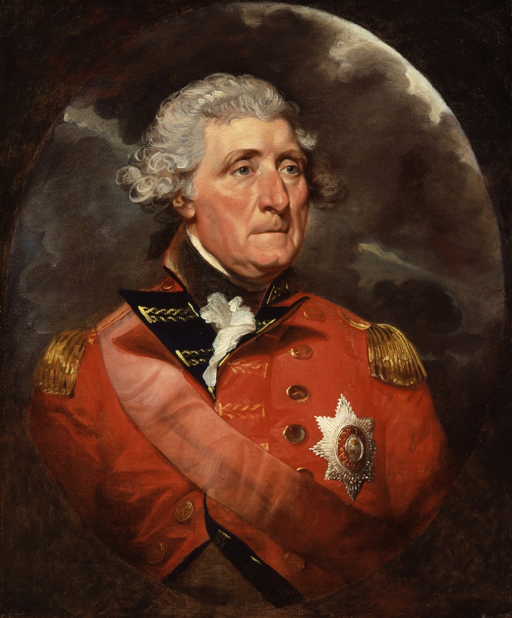 Sir George Augustus Elliott, Barão de Heathfield de Mather Brown