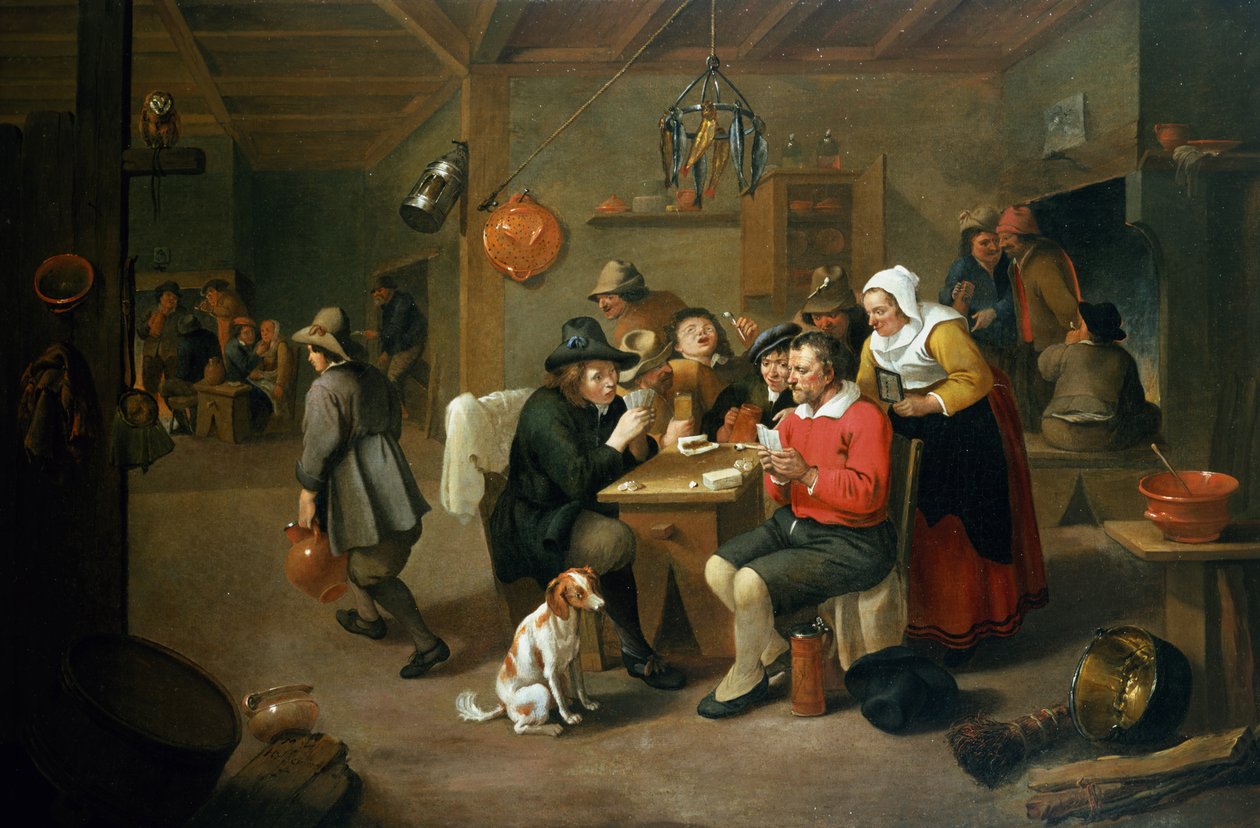 Os jogadores de cartas de Matheus van Helmont