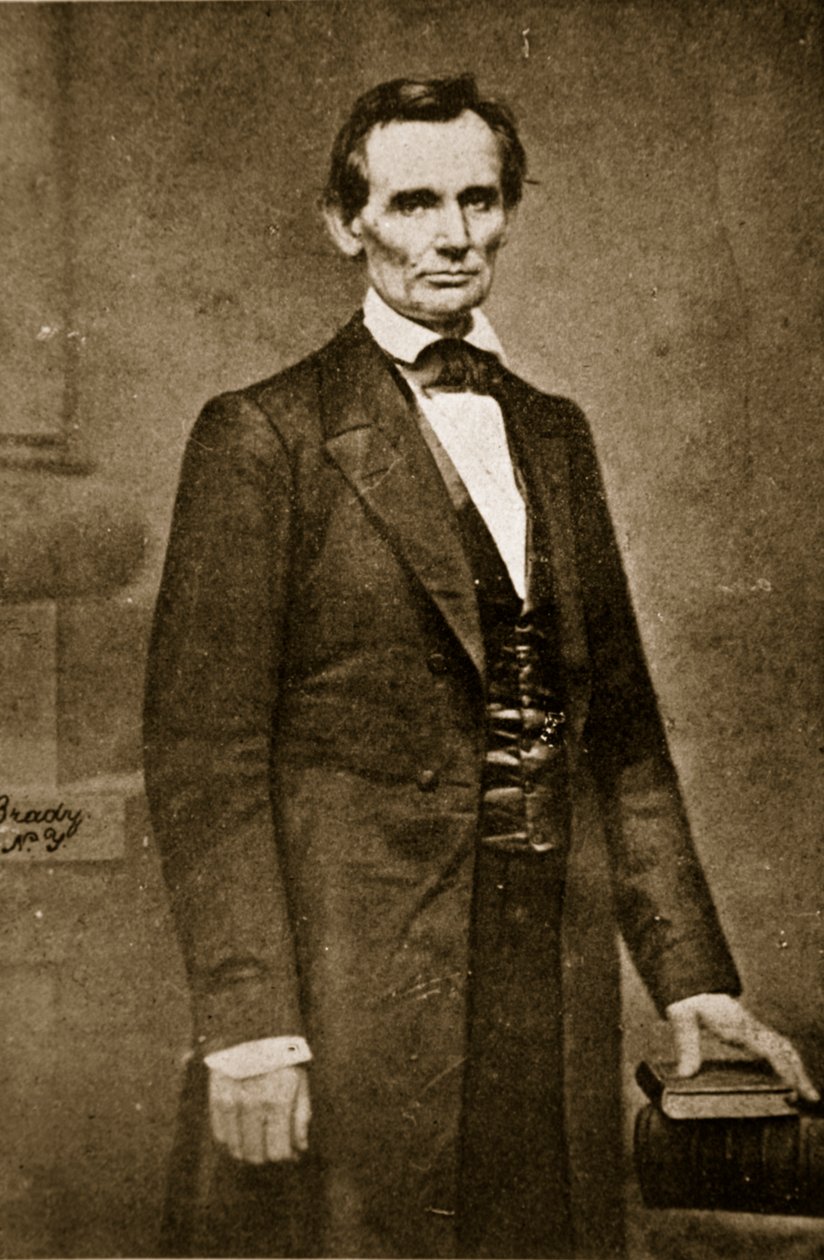 Abraham Lincoln, fevereiro de 1860 de Mathew B. Brady