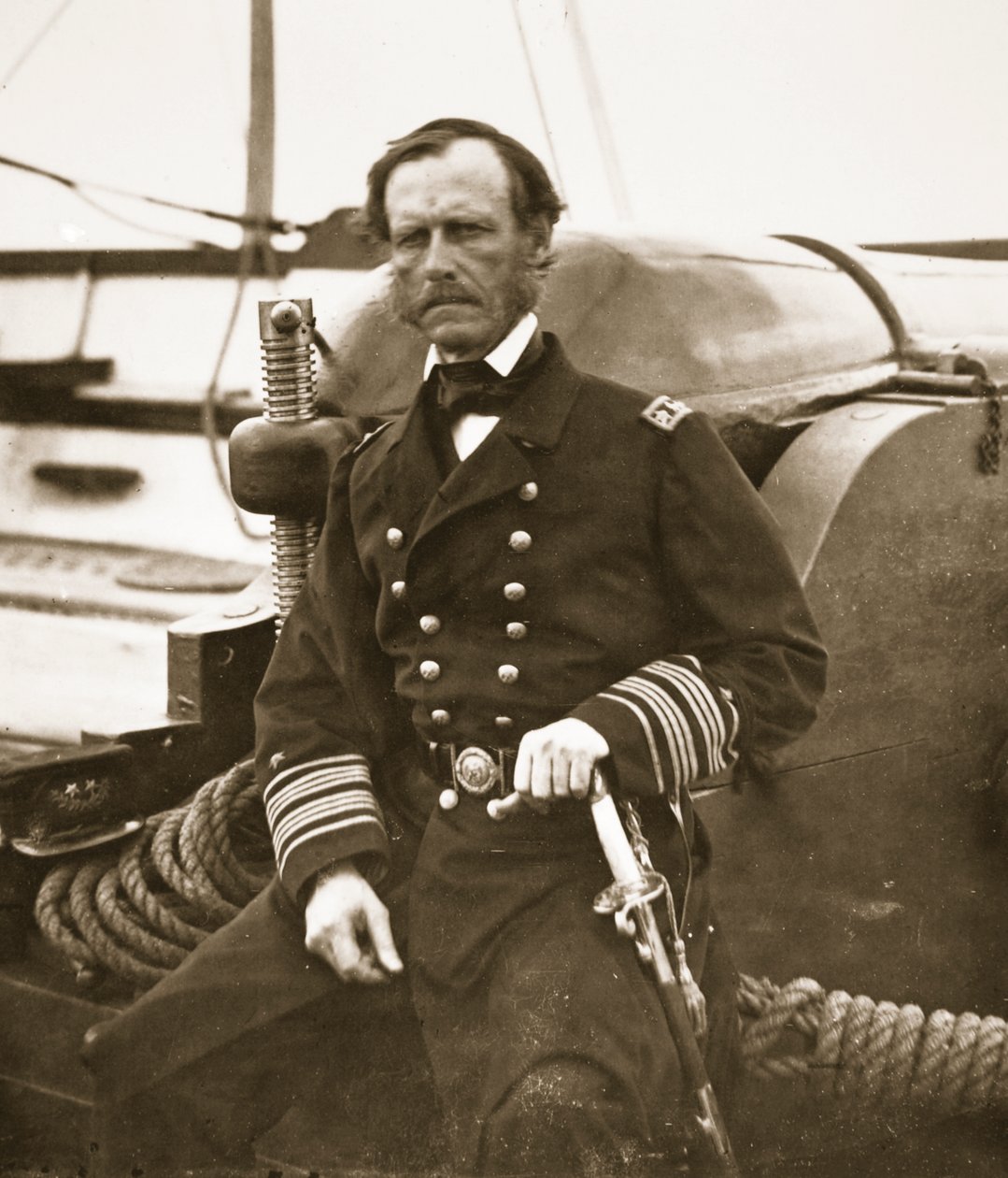 Almirante John A. Dahlgren (fotogravura) de Mathew B. Brady