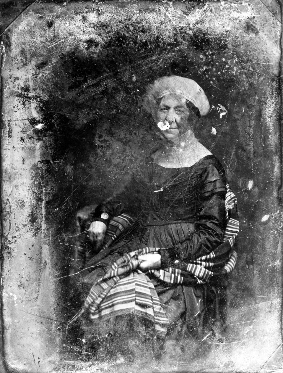 Dolley Madison, 1848 (daguerreótipo) de Mathew B. Brady