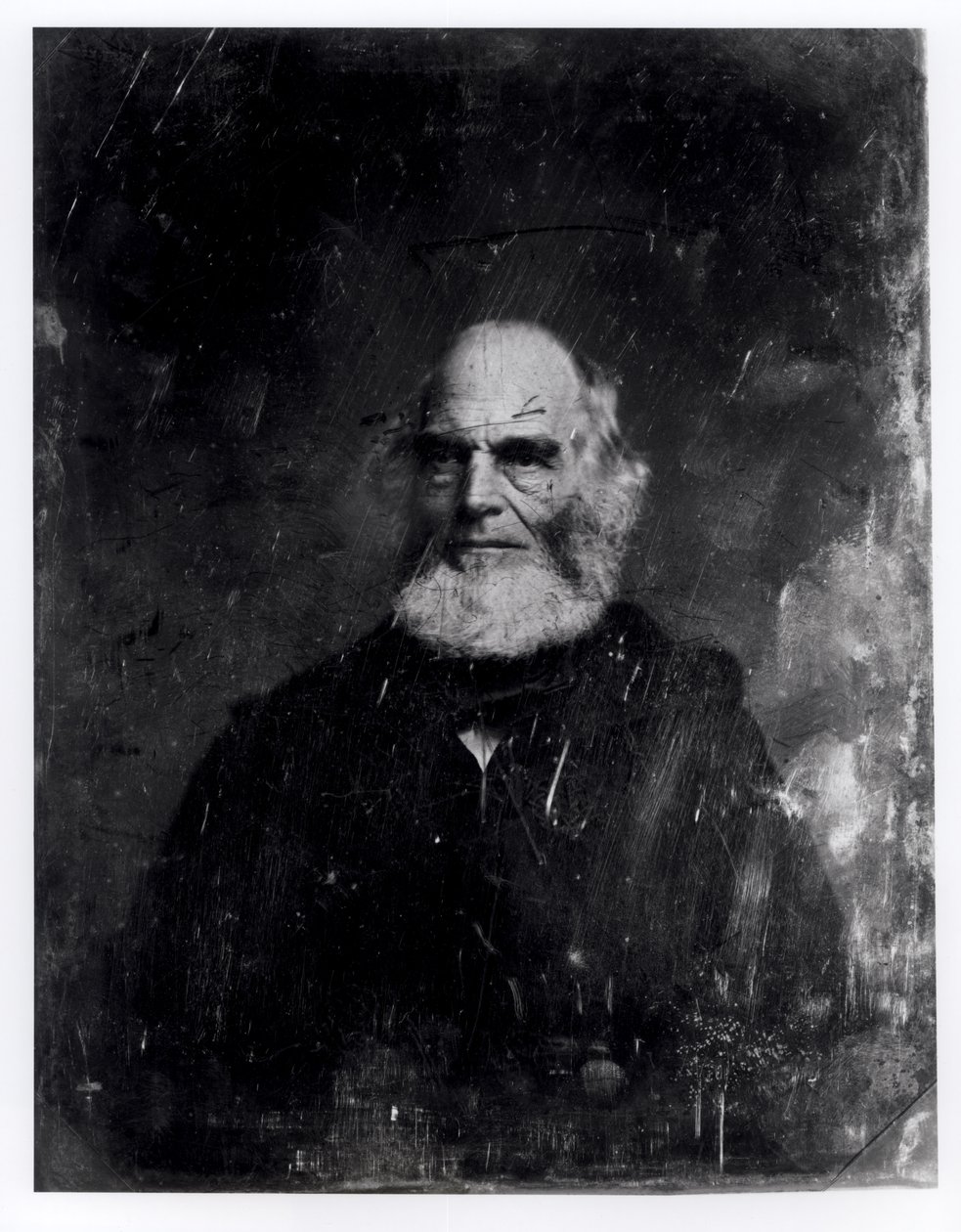 William Cullen Bryant (1794-1878) c.1851-60 (daguerreótipo) de Mathew B. Brady
