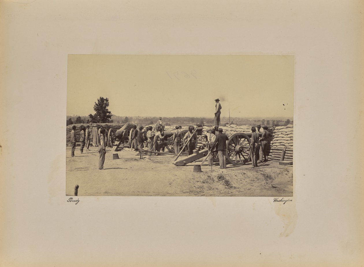 Capitão [ileg.] de Bateria de Mathew B. Brady