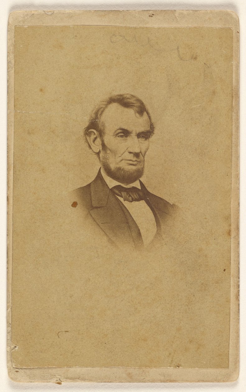[Gravura de Abraham Lincoln a partir de uma fotografia de Mathew B. Brady] de Mathew B. Brady