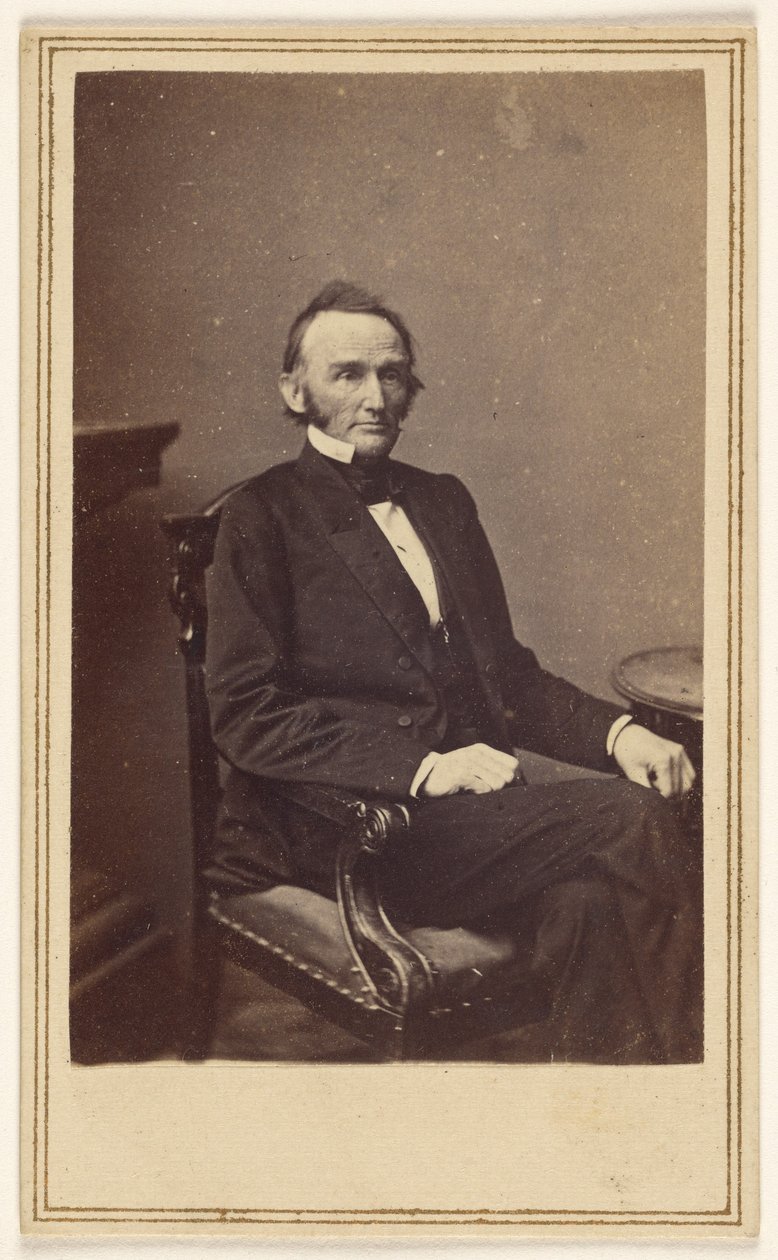 Montgomery Blair, diretor-geral dos Correios de Mathew B. Brady