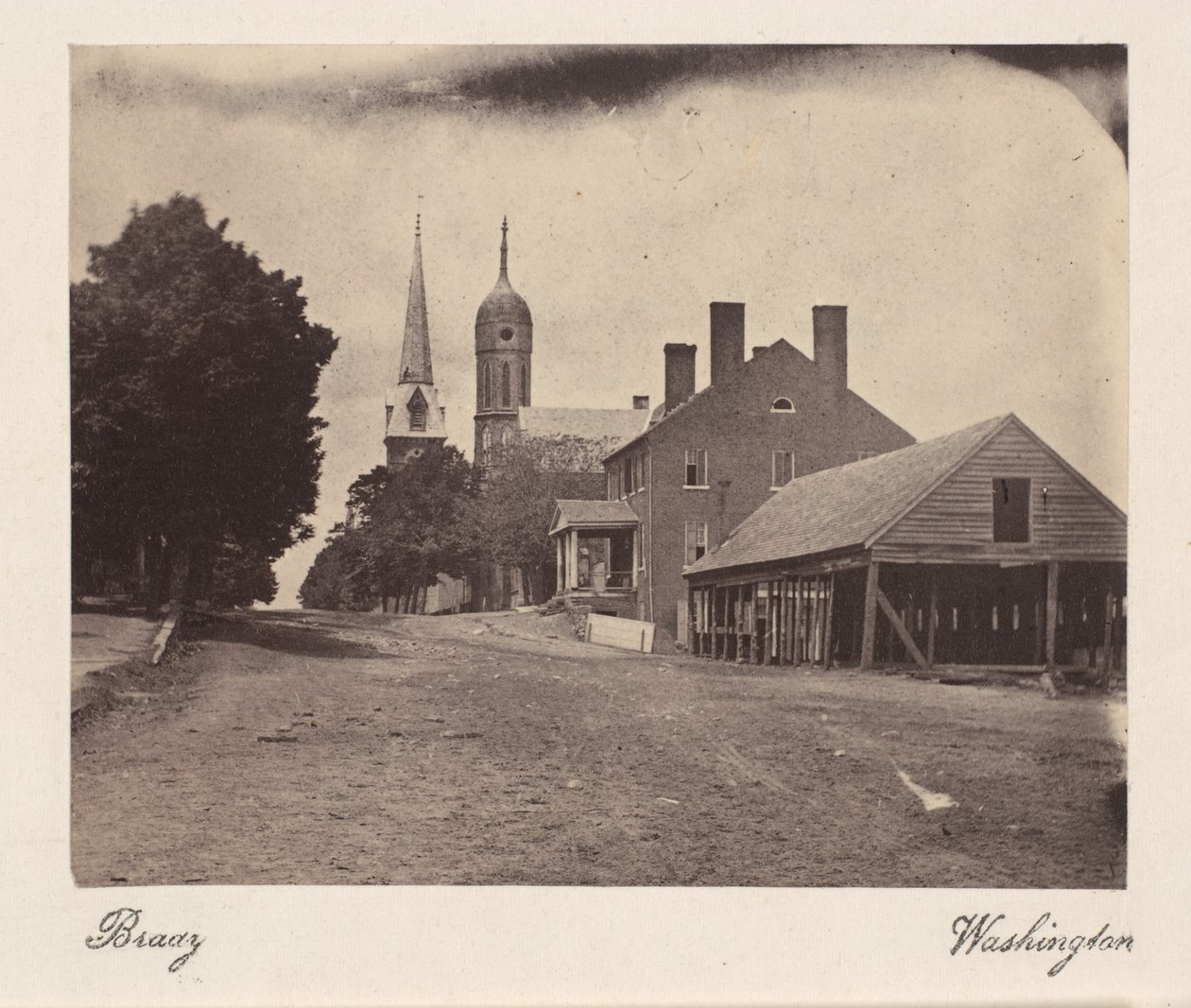 Hospital do Segundo Corpo, Washington, D.C. de Mathew B. Brady