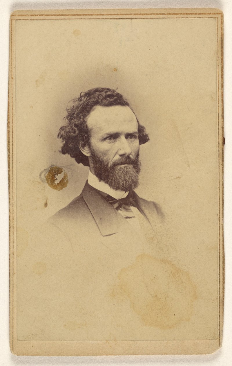 [Homem barbudo não identificado] de Mathew B. Brady