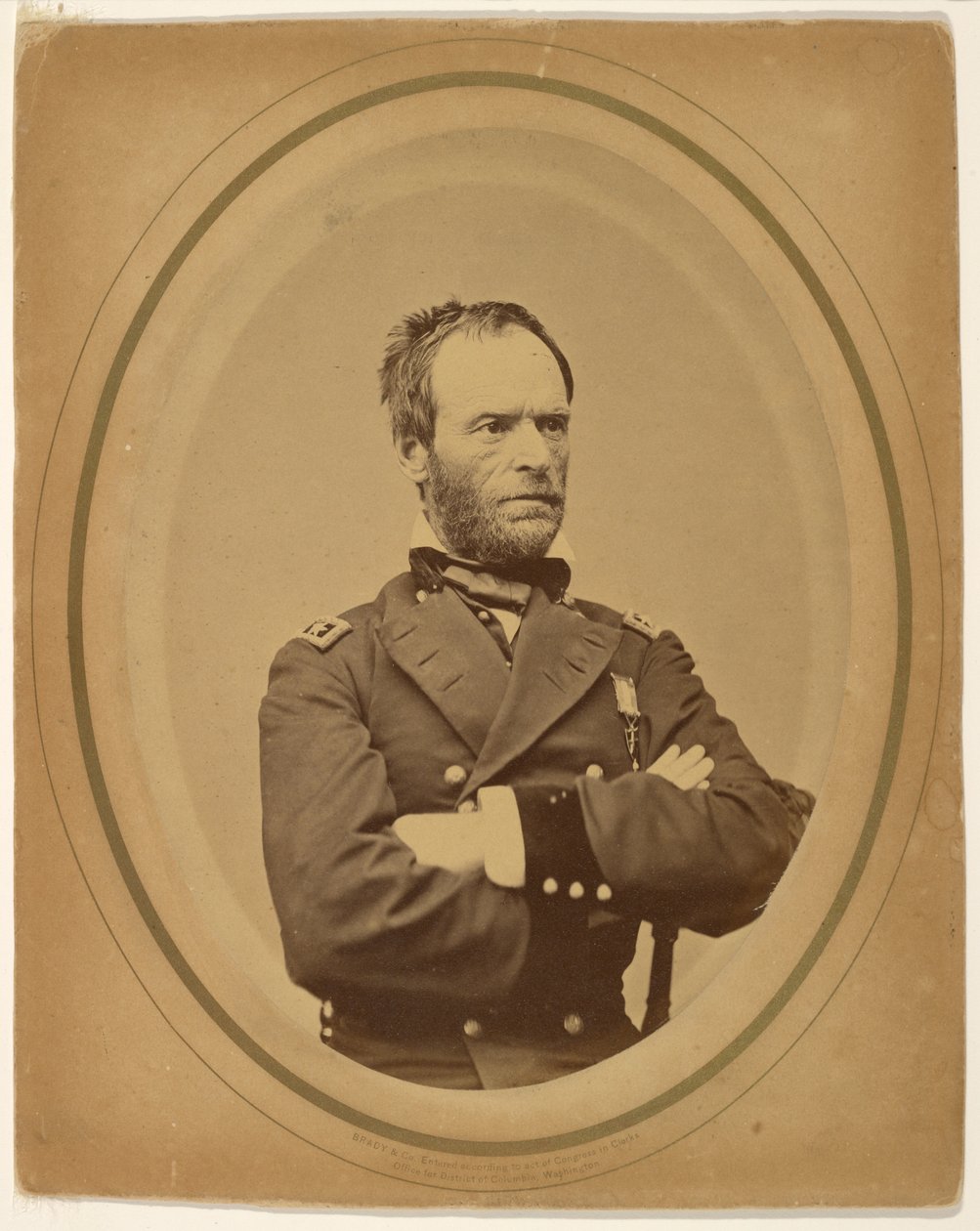[William Tecumseh Sherman] de Mathew B. Brady