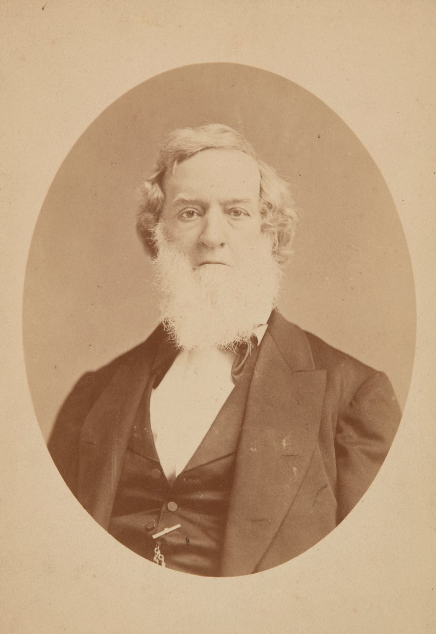 Cartão do gabinete de Gideon Welles, 1860-1878. de Mathew Brady
