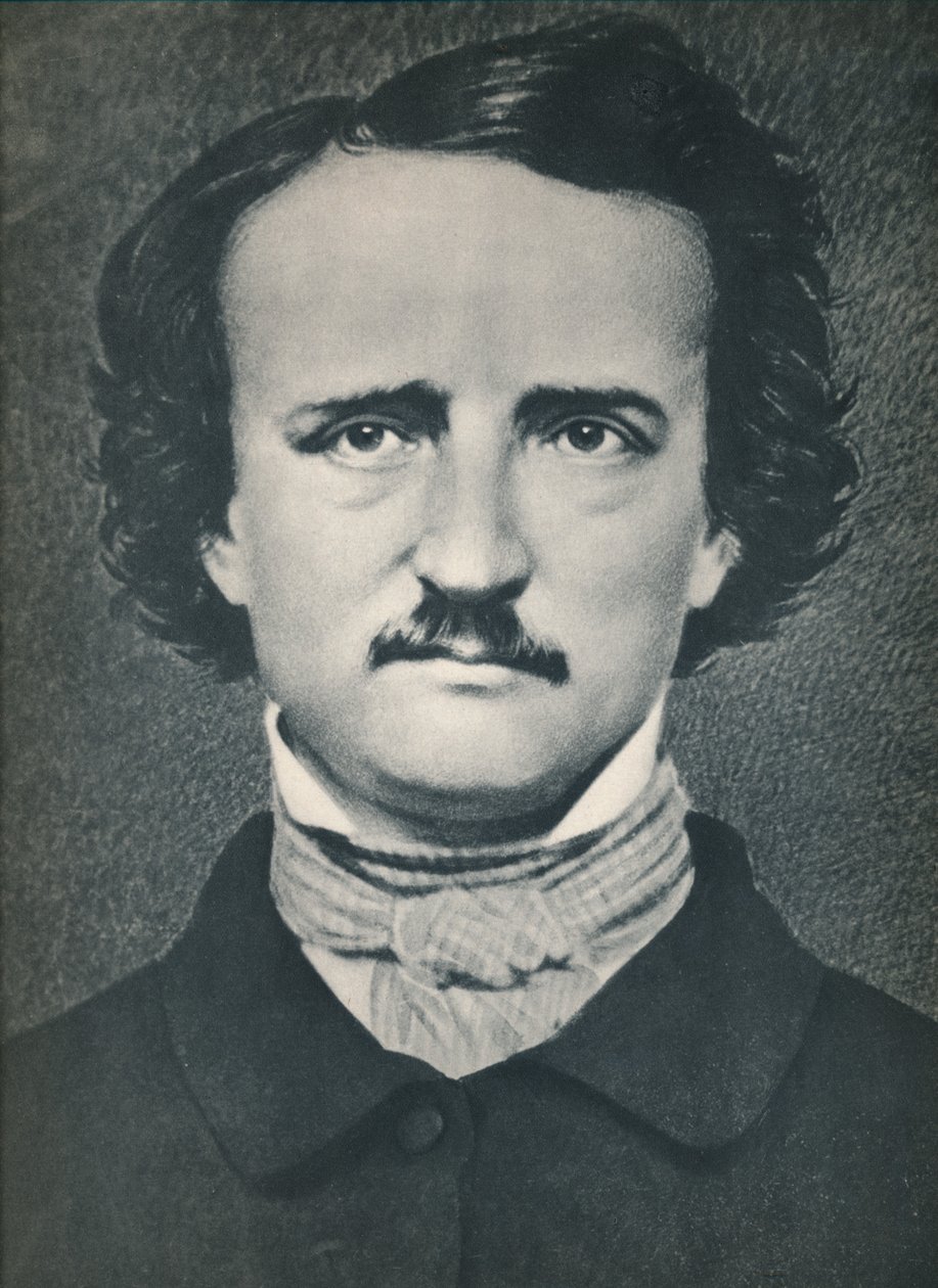 Edgar Allan Poe, c1840, 1939 de Mathew B. Brady