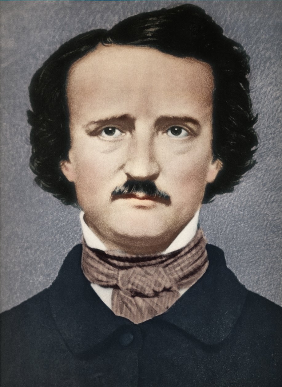 Edgar Allan Poe, c1840, 1939 de Mathew B. Brady
