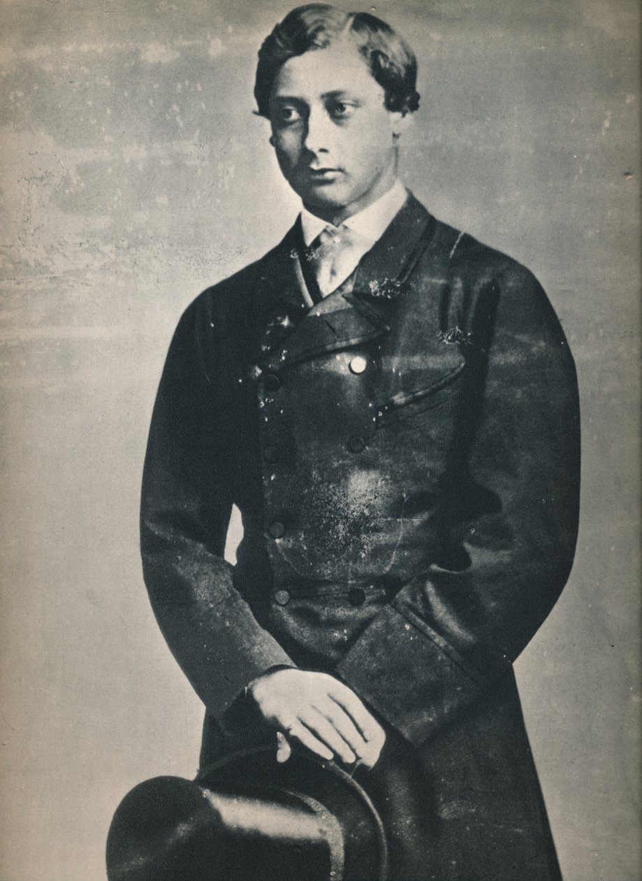 Eduardo VII como Príncipe de Gales, Nova York, 1860, 1860, 1939 de Mathew B. Brady