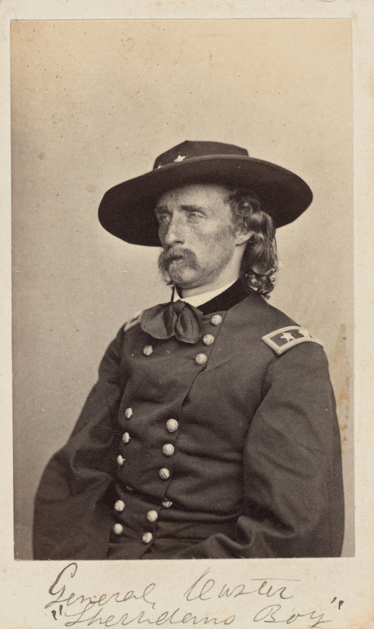 General George Armstrong Custer, 1865 (foto) de Mathew Brady