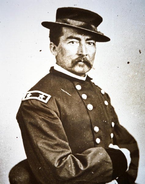 General Philip H. Sheridan (1831-88) (foto a p/b) de Mathew Brady