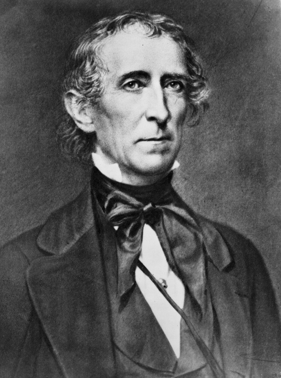 John Tyler, c.1860 de Mathew B. Brady