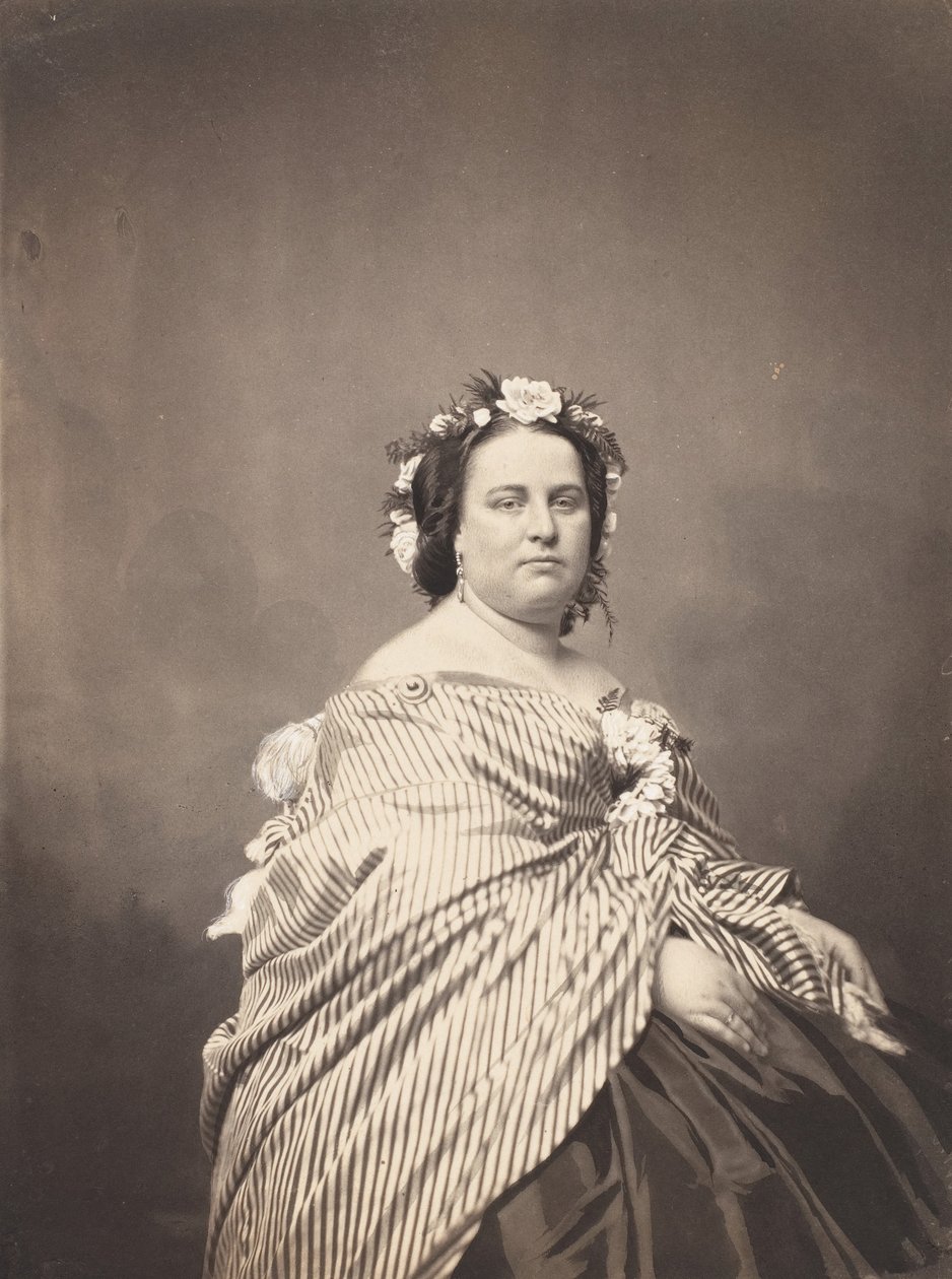 Madame Medori, ca. 1857. de Mathew Brady