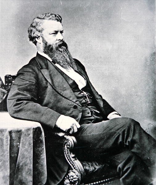 William Belknap (1829-90) 1876 (foto a p/b) de Mathew Brady