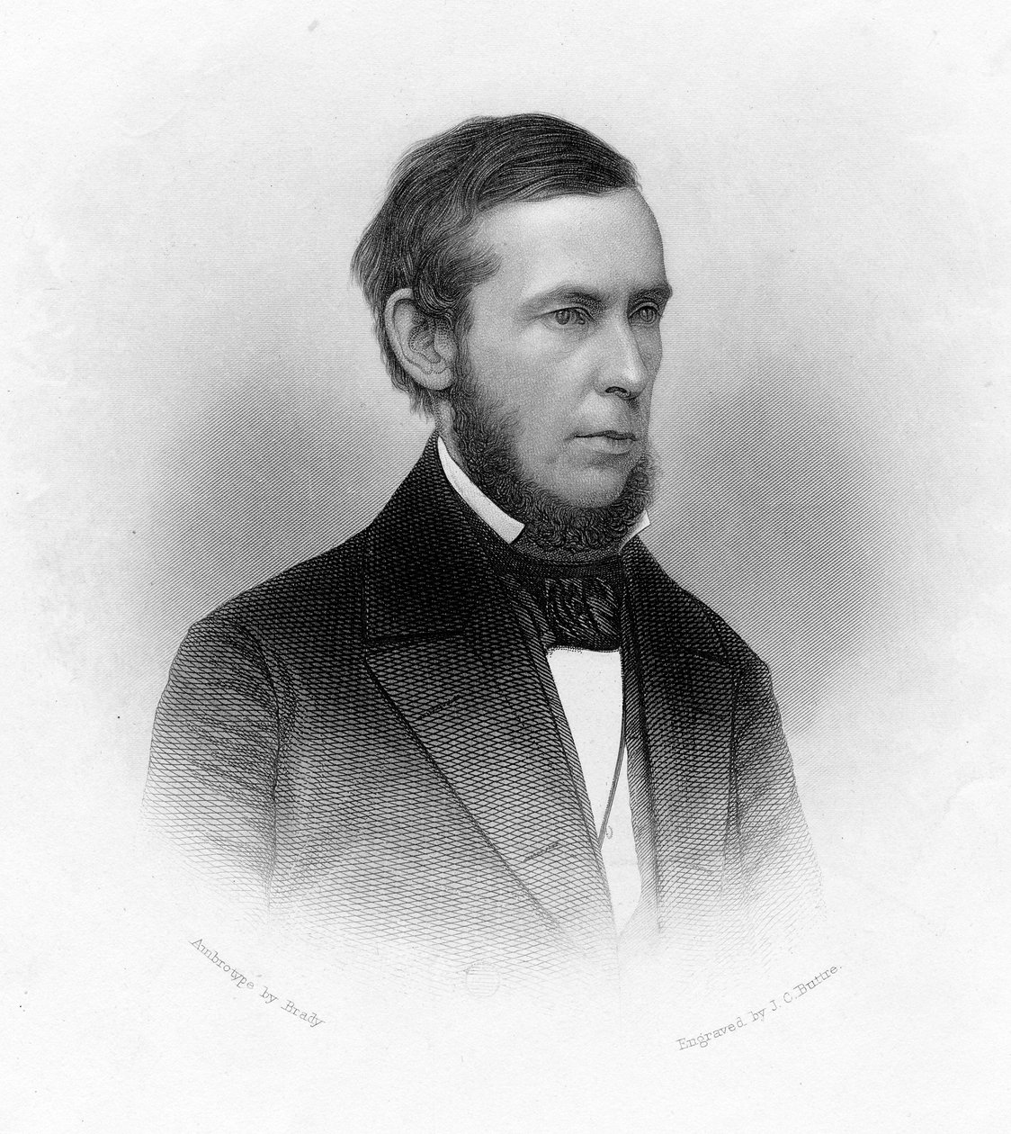 William Henry Milburn, gravado por JC Buttre de Mathew B. Brady
