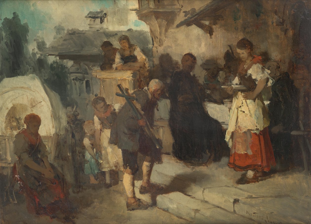 Dois comerciantes de Mathias Schmid