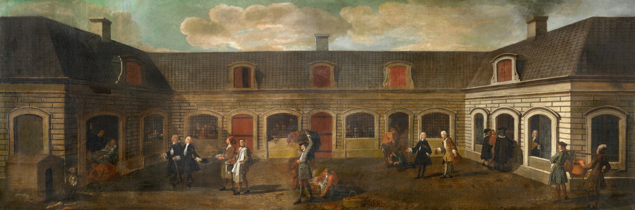 A Prisão (óleo sobre tela) de Mathias de Visch