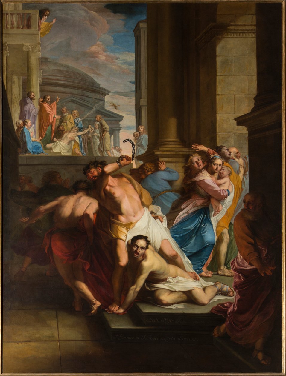 Os filhos de Sceva de Mathieu (1658 1741) Elias