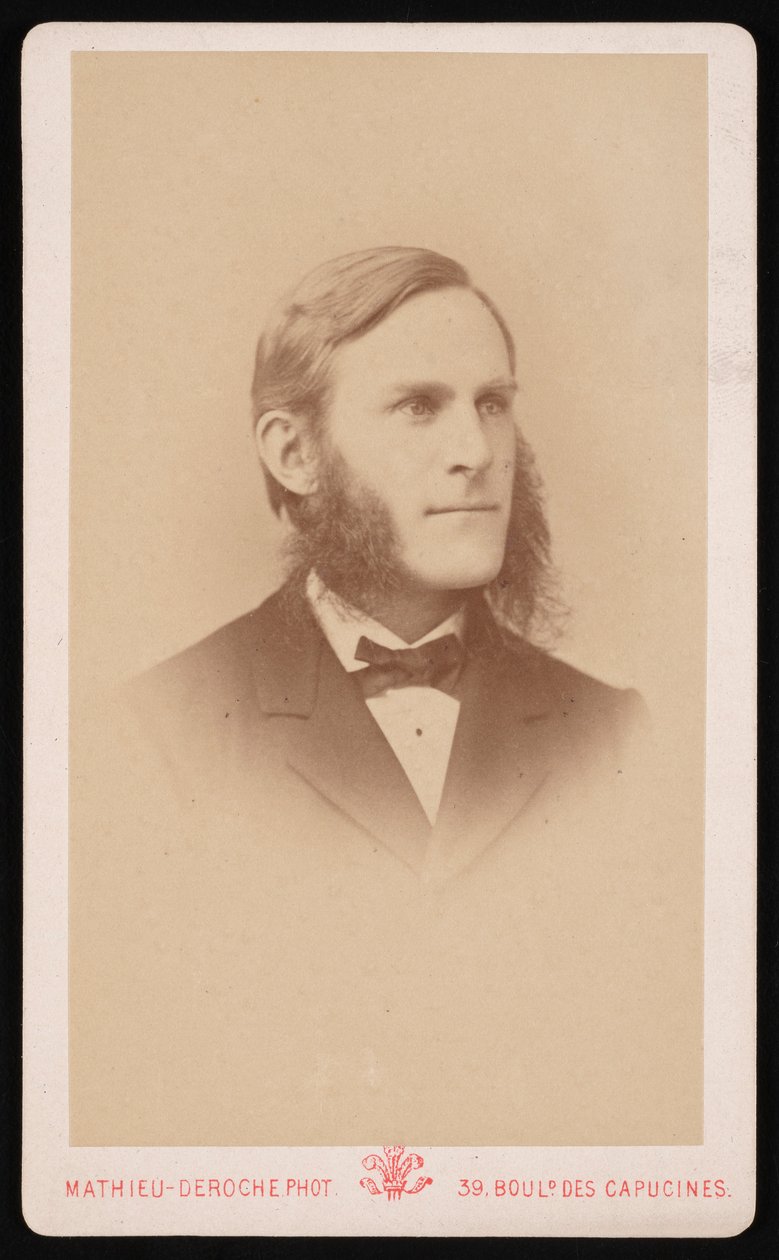 Retrato de Samuel Hubbard Scudder 1837-1911, Circa 1871. de Mathieu Deroche