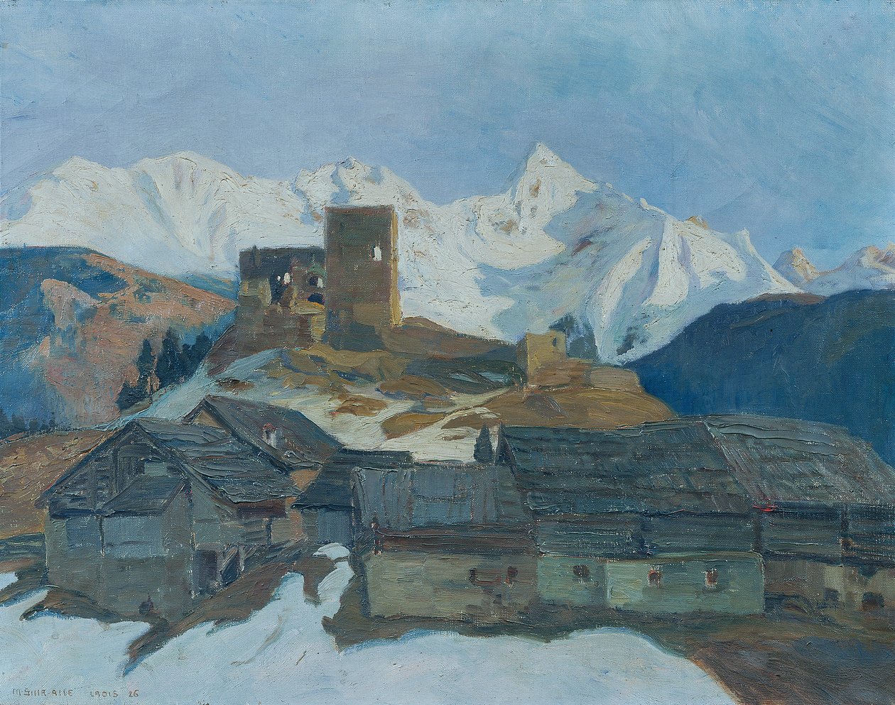 Inverno em Ladis (Tirol) de Mathilde Sitta Allé
