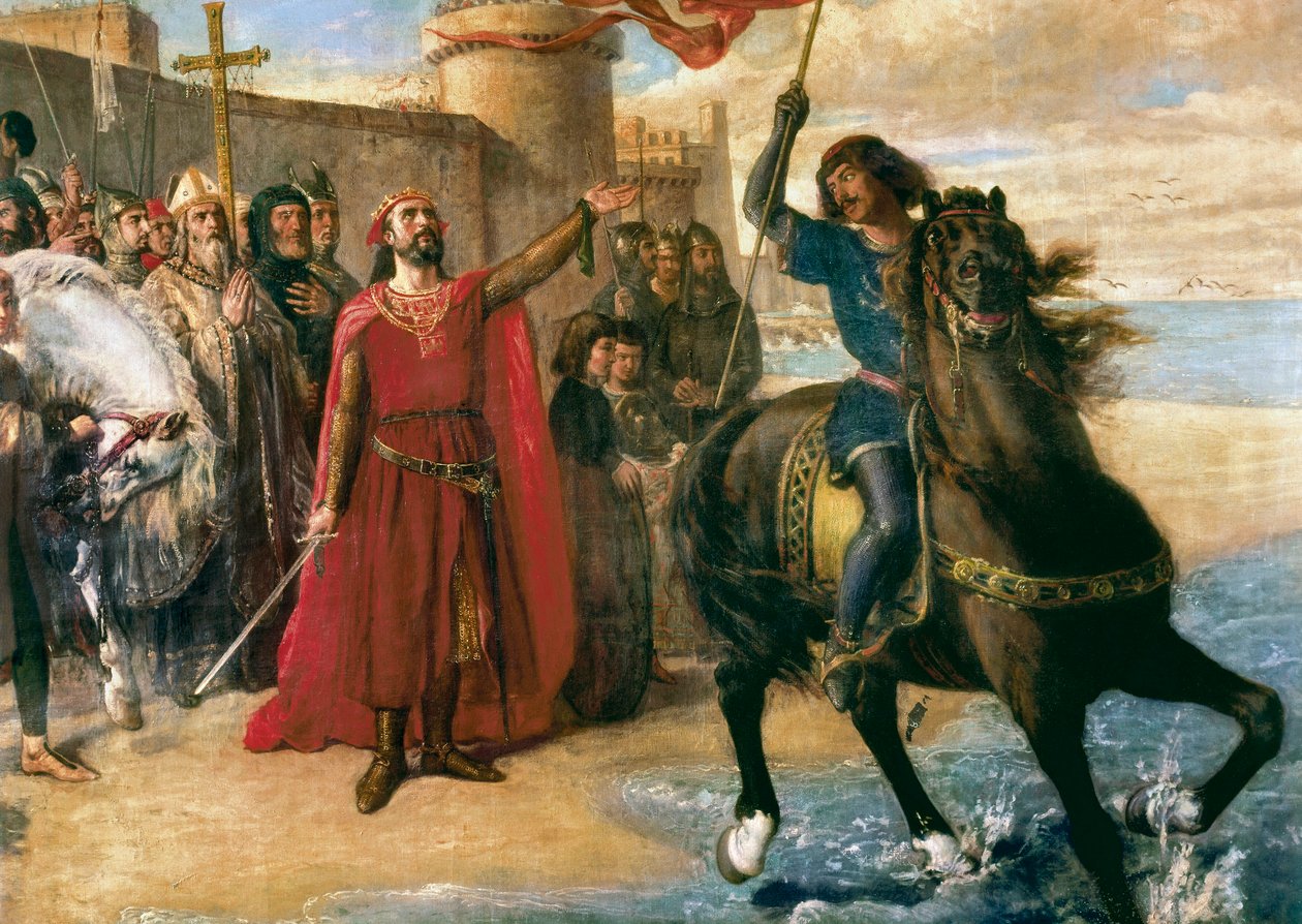 La Reconquista, Espanha 13º século - Alfonso X el Sabio de Matias Moreno Gonzalez