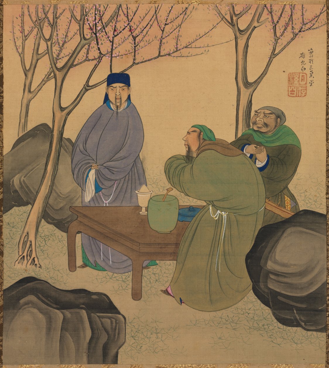 Romance dos Três Reinos, 1800 de Matsumura Goshun