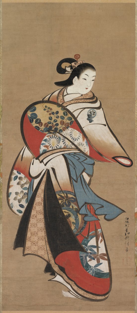 Cortesã, 1716-1735. de Matsuno Chikanobu