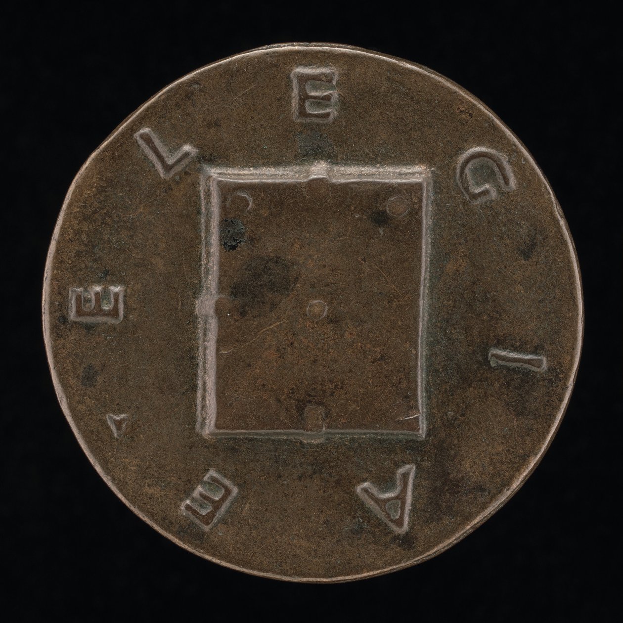 Livro Fechado [reverso], 1446. de Matteo di Andrea de Pasti