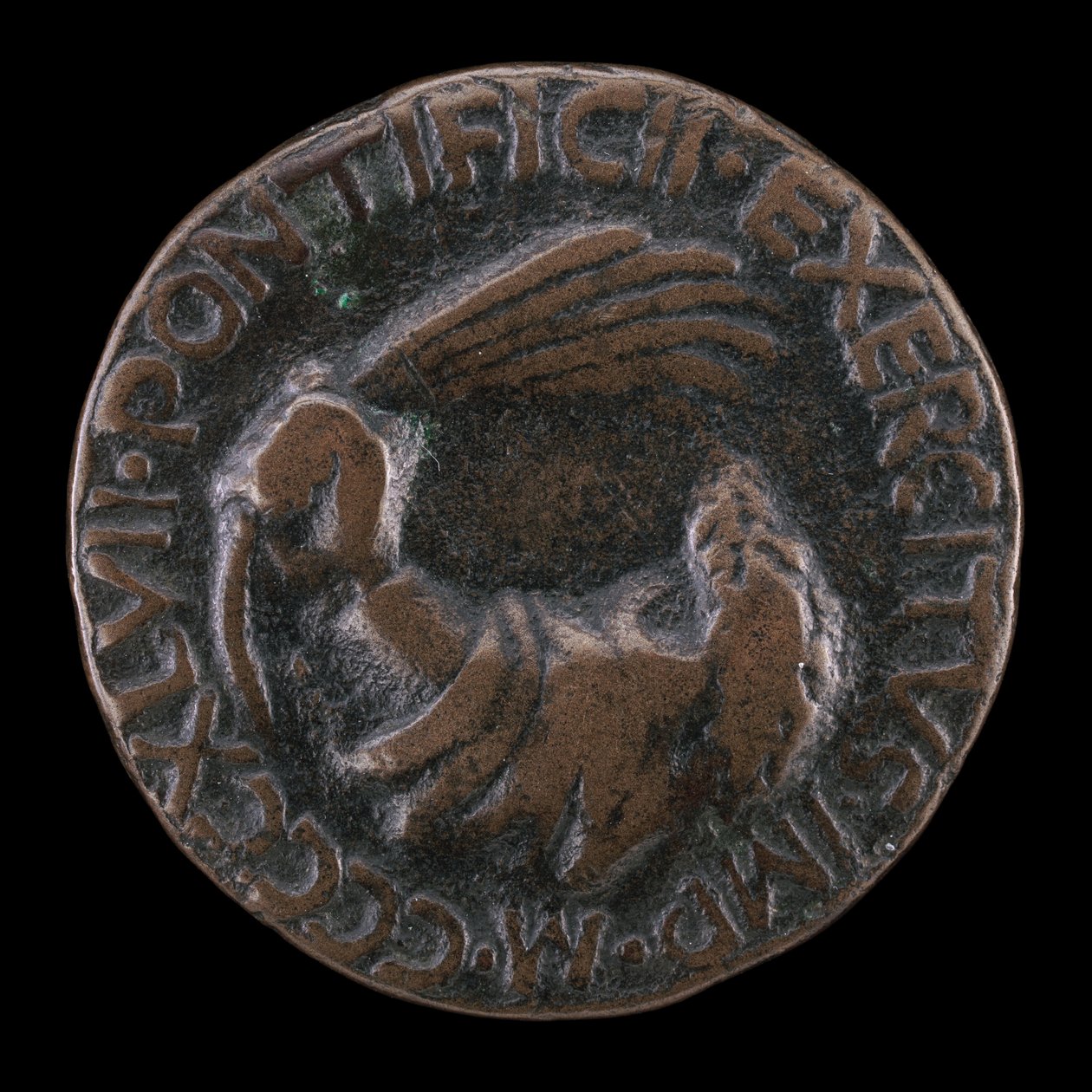 Emblema de Autoridade [reverso], 1447. de Matteo di Andrea de Pasti