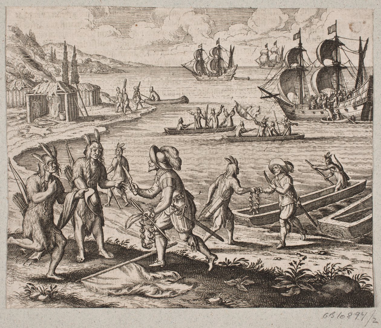 Foi assim que um porto natural foi entregue aos ingleses enviados de Matthäus Merian d.Æ.