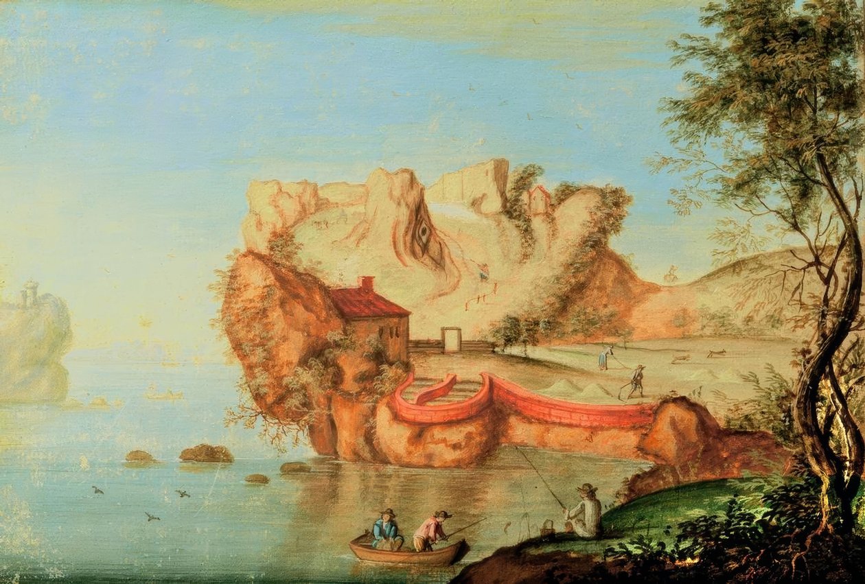 Paisagem antropomórfica de Matthäus Merian der Jüngere