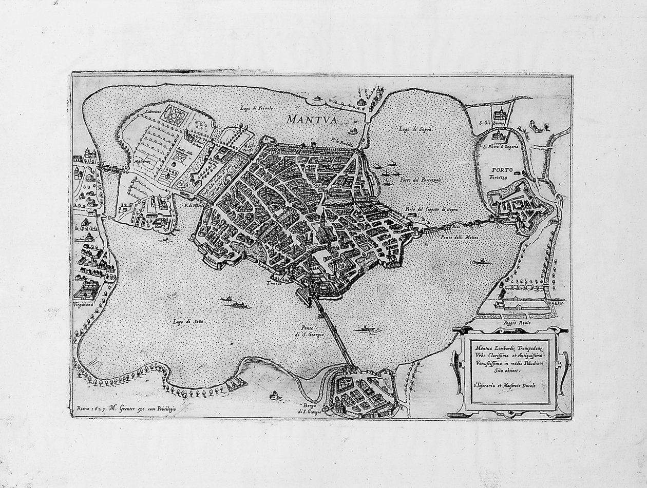 Mântua, 1629 de Matthaus Greuter