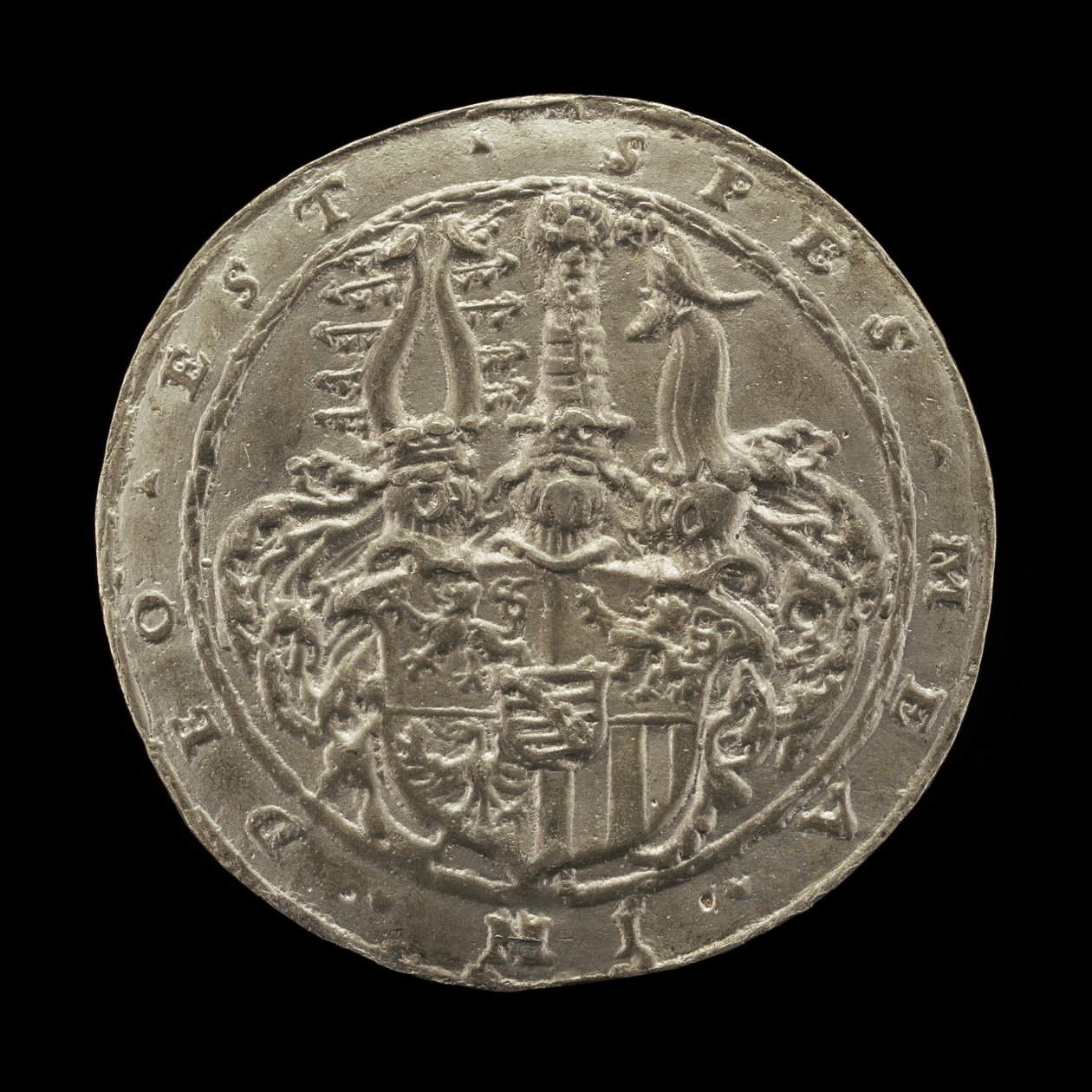 Brasão de Armas [reverso], c. 1532. de Matthes Gebel