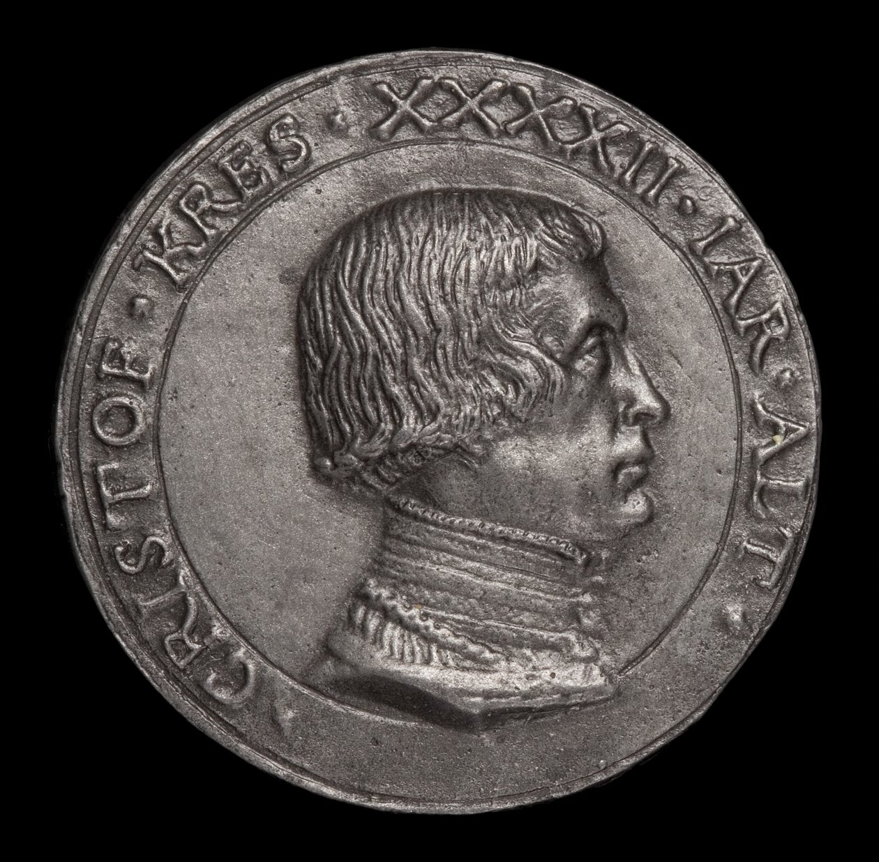 Christoph Kress von Kressenstein, 1484-1535, Patrício e Diplomata [anverso], 1526. de Matthes Gebel